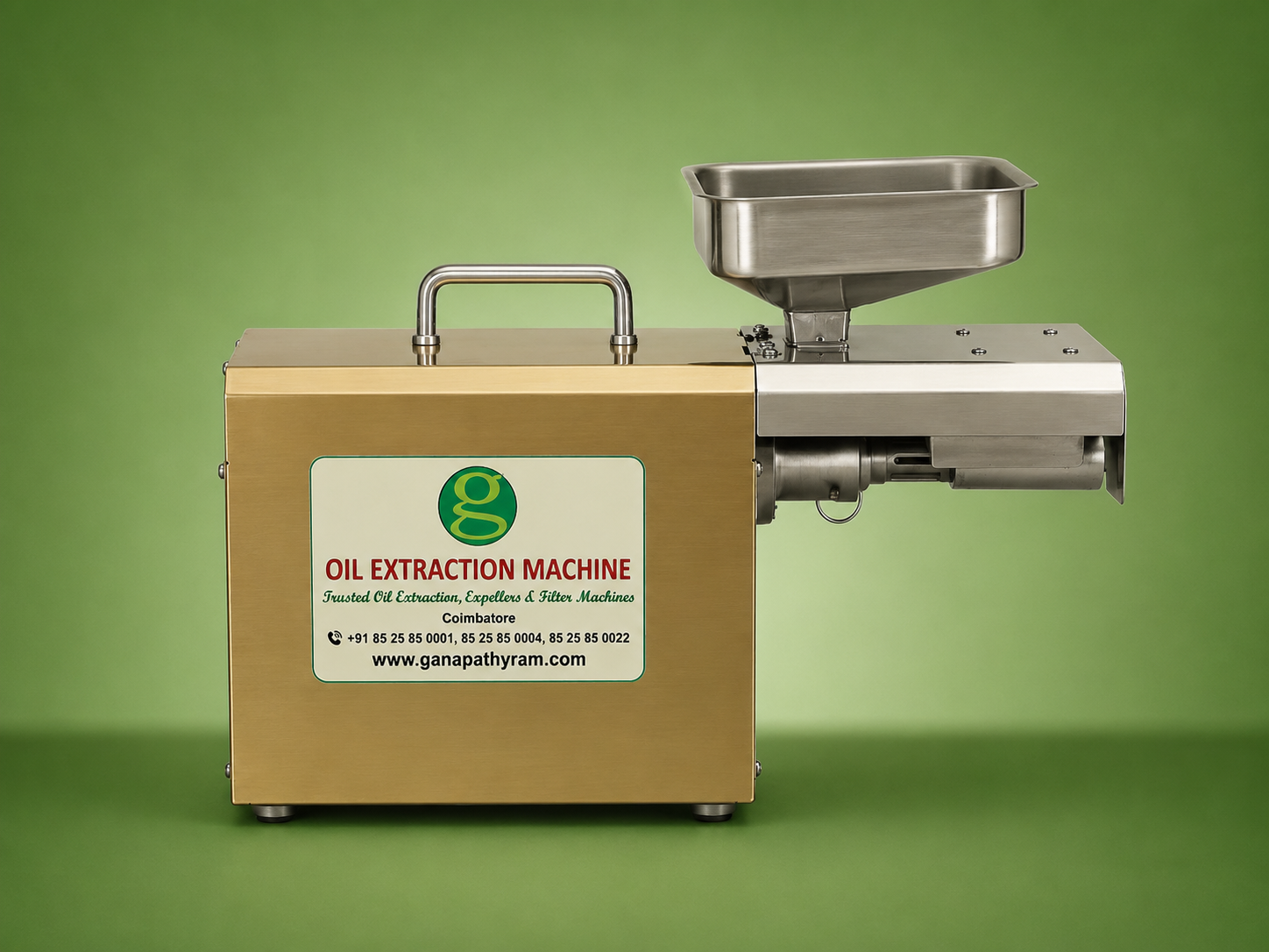 Home Oil Extraction Machine – G20 Gold Premium