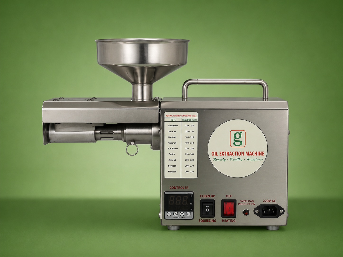 Home oil extraction machine – G20