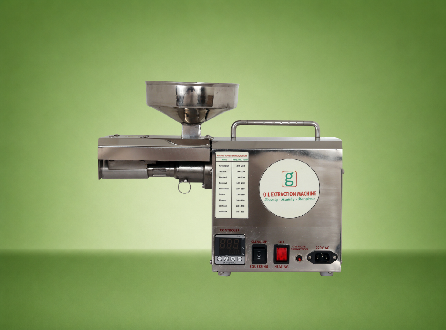Home oil extraction machine – G20