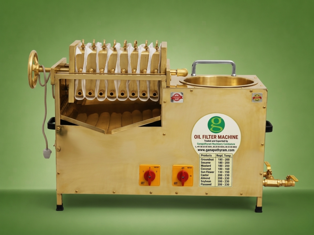 Commercial Oil Filter Machine