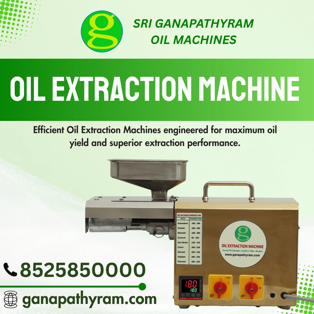 Oil Extraction Machine Manufacturer in Ernakulam